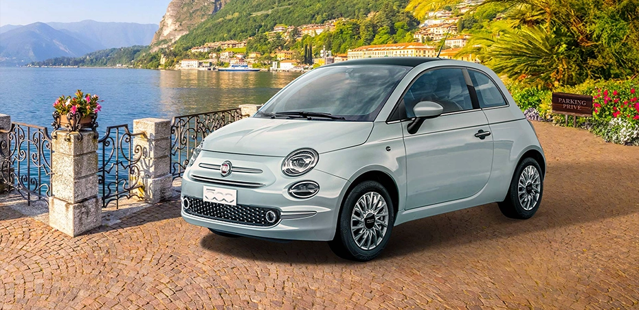 Banniere Fiat 500 Hybrid