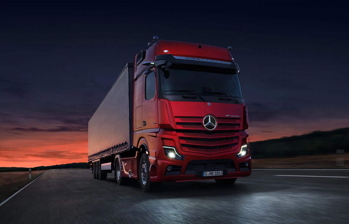 Banniere Mercedes-Benz Actros