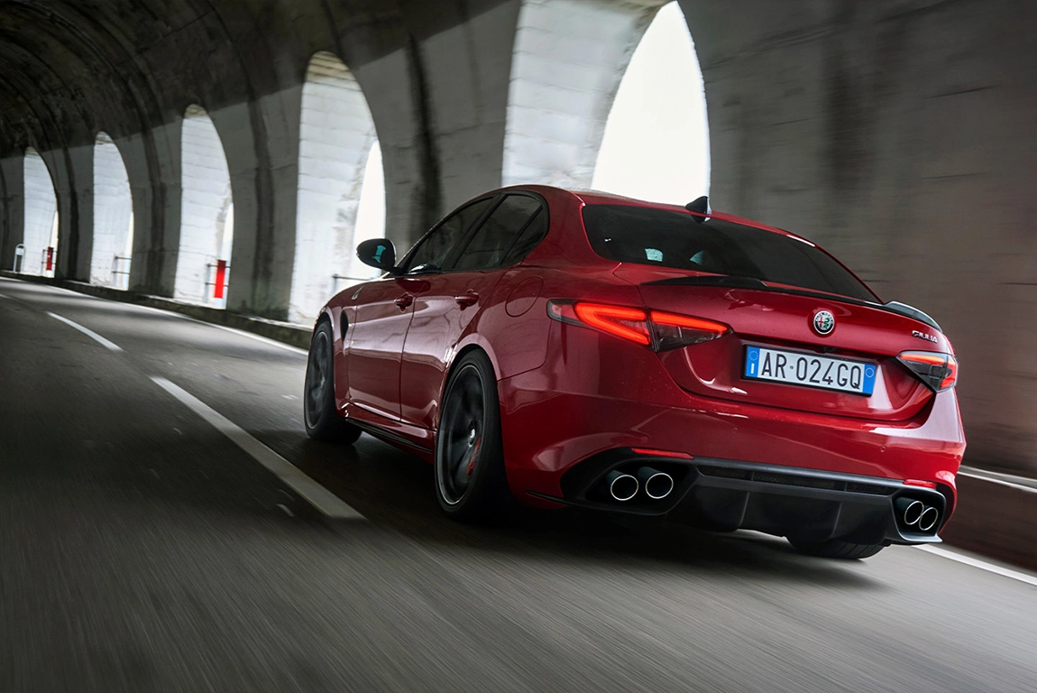 BPM Cars Alfa Romeo Giulia Quadrifoglio - vue arrière