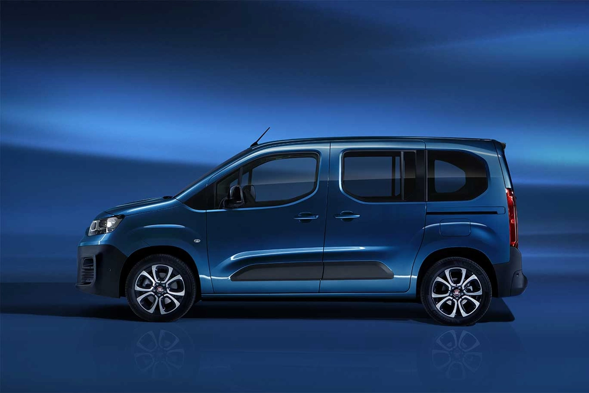 BPM Cars Fiat E-Doblo - Vue profil