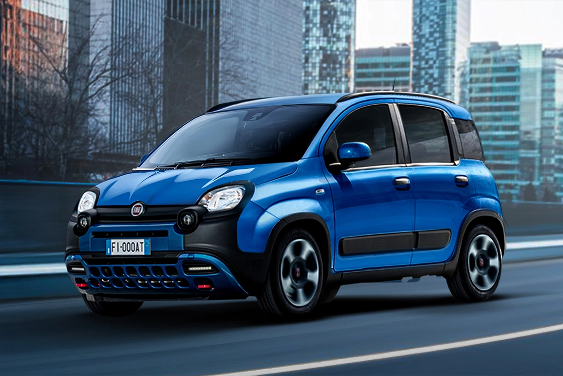 BPM Cars Fiat Panda Hybrid - vue trois quart avant