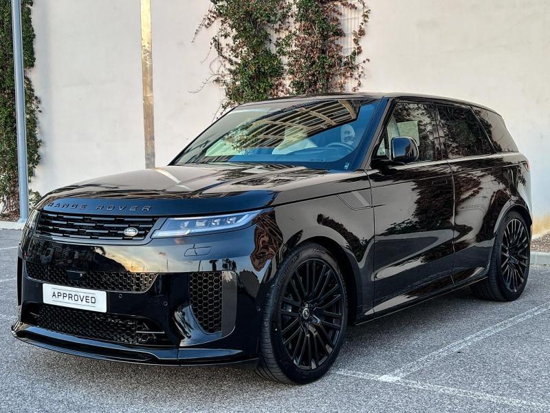 Image LAND-ROVER Range Rover Sport 4.4 P635 635ch MHEV Dynamic SV Edit One Obsidian Black Gloss