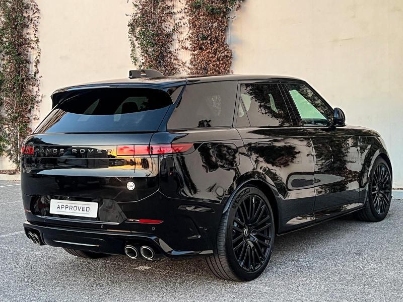 Image LAND-ROVER Range Rover Sport 4.4 P635 635ch MHEV Dynamic SV Edit One Obsidian Black Gloss
