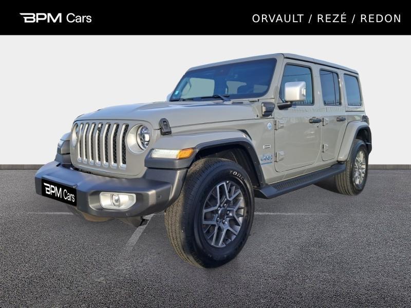 Photo JEEP Wrangler Unlimited 2.0 T 380ch 4xe Overland Command-Trac MY22