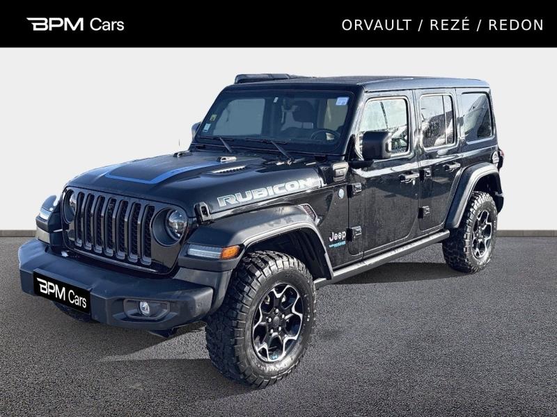 Photo JEEP Wrangler Unlimited 2.0 T 380ch 4xe Rubicon Rock-Trac