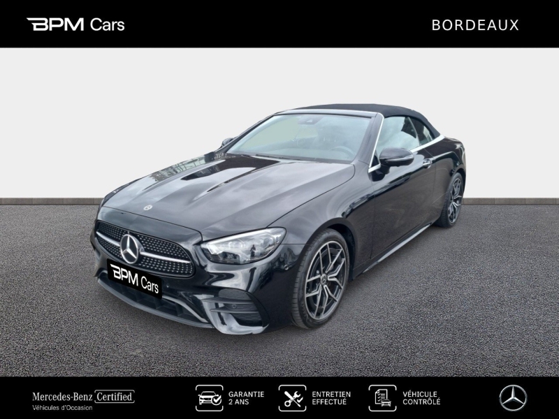 Photo MERCEDES-BENZ Classe E Cabriolet 220 d 194ch AMG Line 9G-Tronic