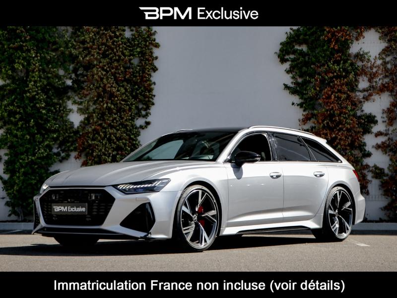 Photo AUDI RS6 Avant 4.0 V8 TFSI 600ch quattro tiptronic 53cv