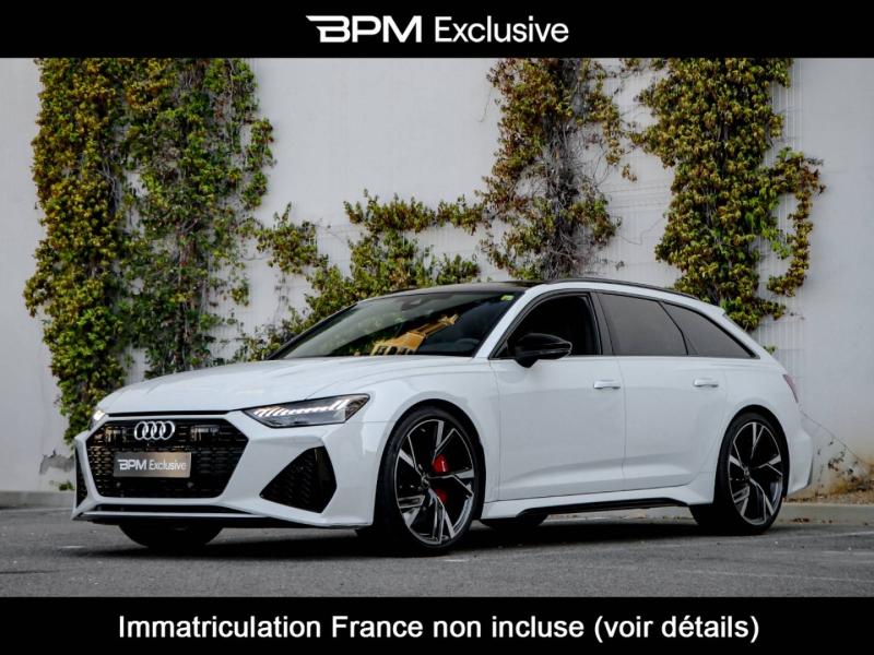 Photo AUDI RS6 Avant 4.0 V8 TFSI 600ch quattro tiptronic 53cv
