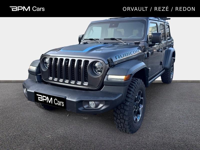 Photo JEEP Wrangler Unlimited 2.0 T 380ch 4xe Rubicon Rock-Trac