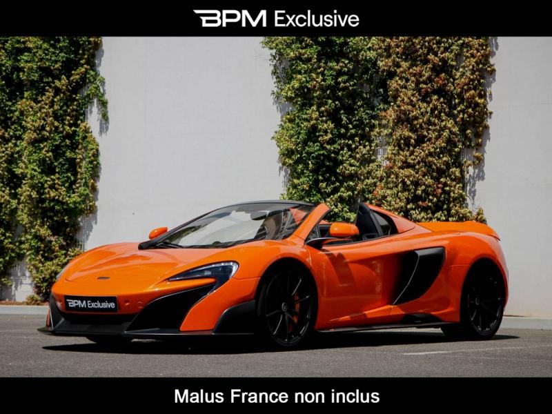 Photo MCLAREN 675LT Spider 3.8 V8 biturbo 675ch